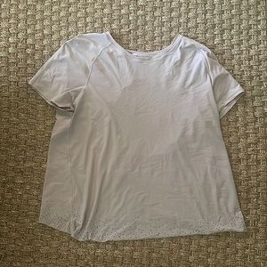 Lululemon short sleeve open back top